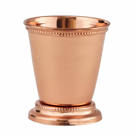 Elegance Copper Plated Mint Julep Cup, 2.75-Inch, Copper