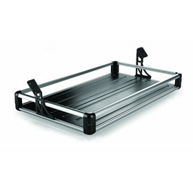 TeraFlex 4820000 Cargo Rack (JK Adjustable Height Rear Cargo Storage Rack Kit - Silver)