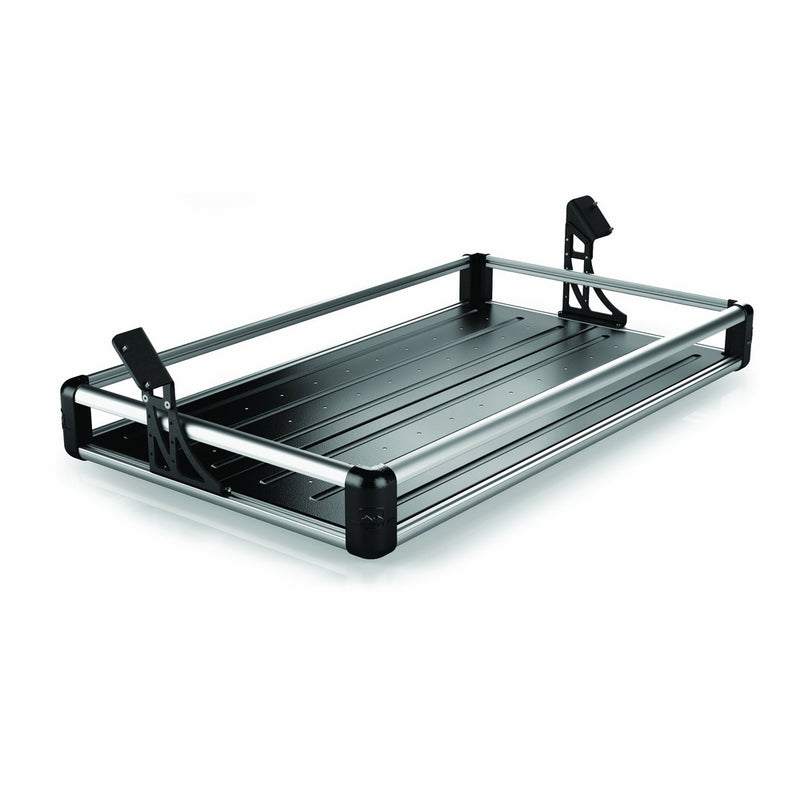 TeraFlex 4820000 Cargo Rack (JK Adjustable Height Rear Cargo Storage Rack Kit - Silver)