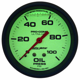 Auto Meter 4221 Ultra-Nite Oil Pressure Gauge