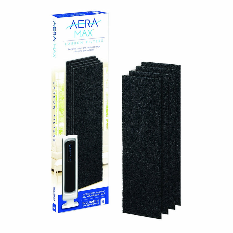 AeraMax 100 Air Purifier Authentic Carbon Replacement Filters - 4 Pack (9324001)