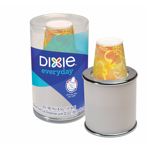 Dixie Disposable Paper Cup Dispenser, For 3 Ounce or 5 Ounce Bath Cups