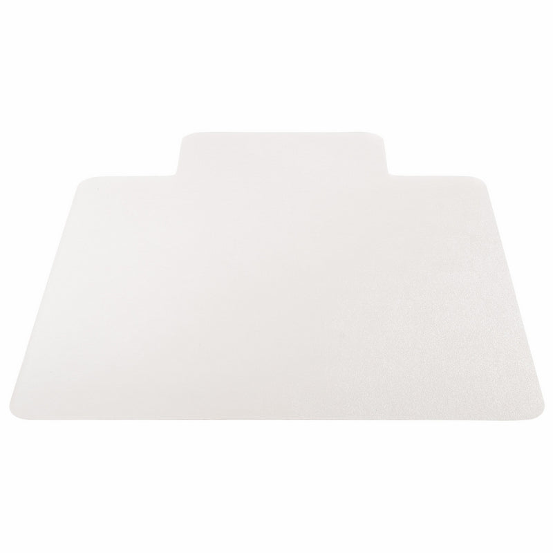 Deflecto EconoMat Clear Chair Mat, Hard Floor Use, Rectangle With Lip, Straight Edge, 45" x 53", Clear (CM2E232COM)