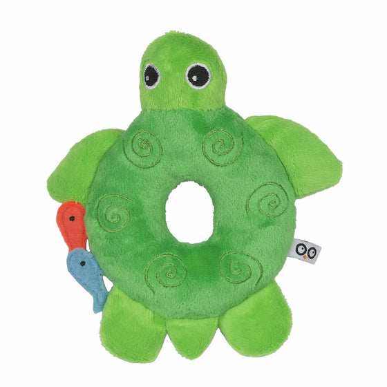 Baby Buddy Rattle - Turtle/Green