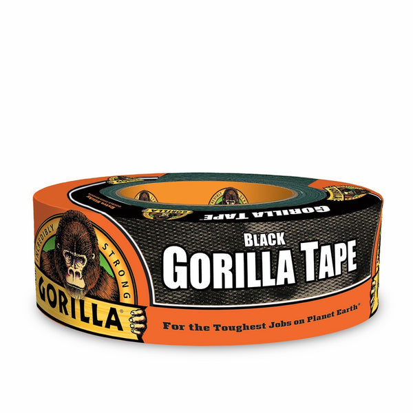 Gorilla 6035180 Tape, Black Duct Tape, 1.88" x 35 yd, Black, (Pack of 1)