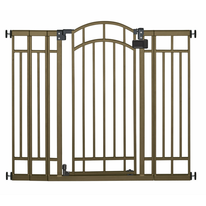 Summer Infant Multi-Use Deco Extra Tall Walk-Thru Gate, Bronze