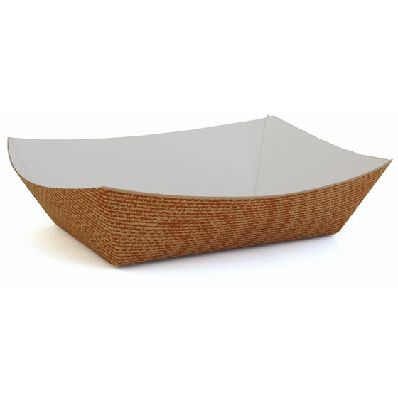 Southern Champion Tray 0567#500 Hearthstone Clay Coated Paperboard Food Tray/Boat/Bowl, 5 lb Capacity (Case of 500)