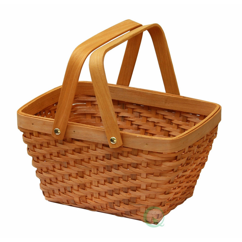 Vintiquewise TM QI003056 Rectangular Chip Picnic Basket