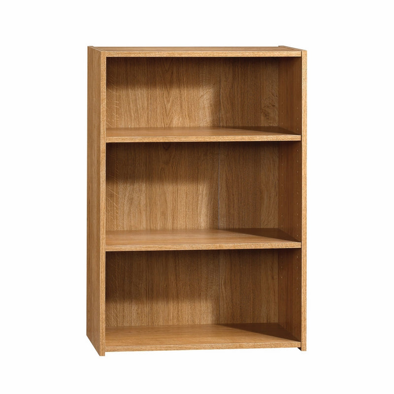 Sauder Beginnings 3-Shelf Bookcase, Highland Oak