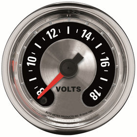 Auto Meter 1282 American Muscle 2-1/16" Voltmeter Gauge