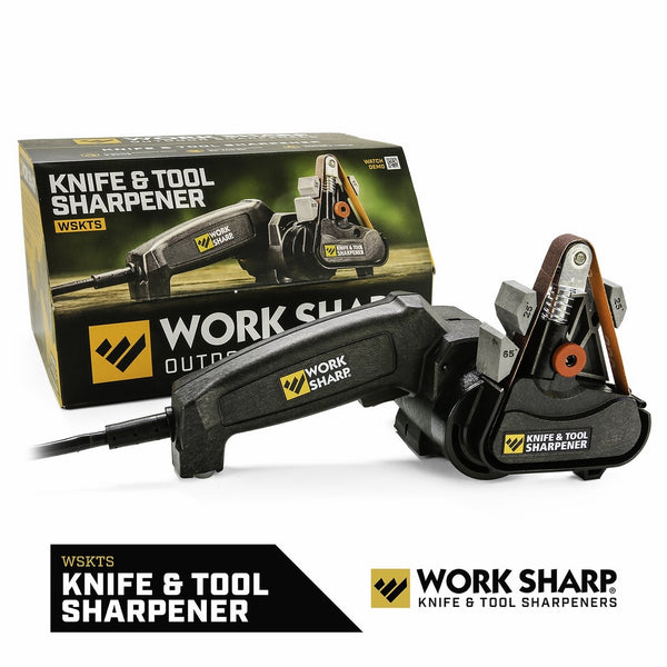 Work Sharp Knife & Tool Sharpener - Fast, Easy, Repeatable, Consistent Results
