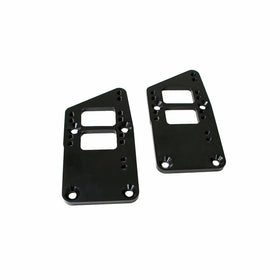 Top Street Performance 81100BK Black Anodized Billet Aluminium Motor Mount Adapter Plate