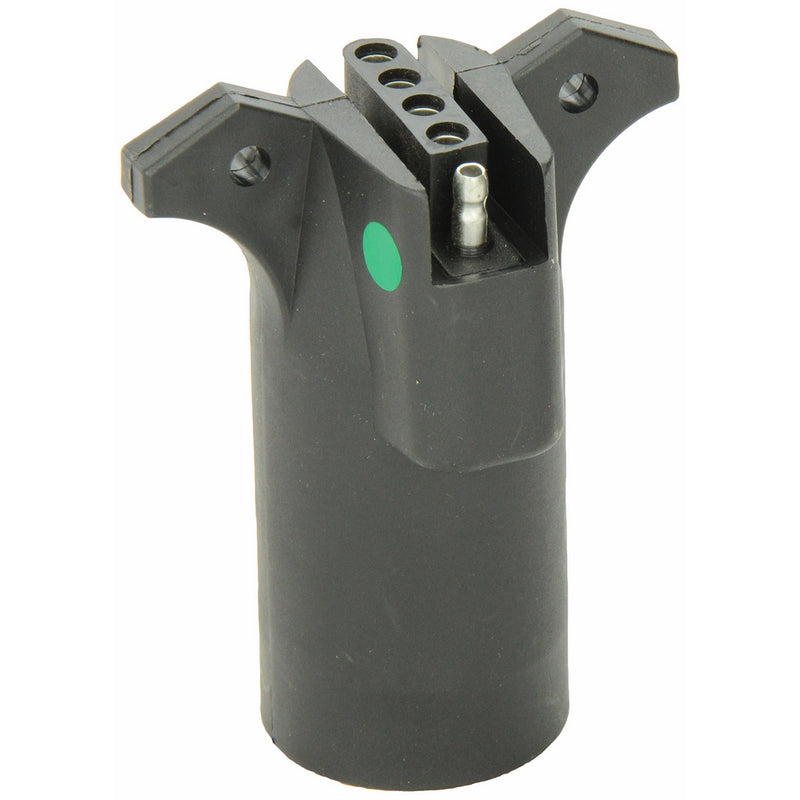 Tow Ready 20141 7-Way Flat Pin to 5-Flat Adapter with LED Lamp Out Bypass