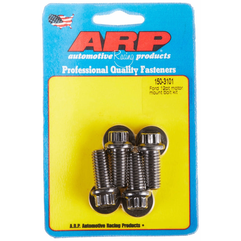 ARP 150-3101 12-Point Windsor Motor Mount Bolt Kit for Small Block Ford