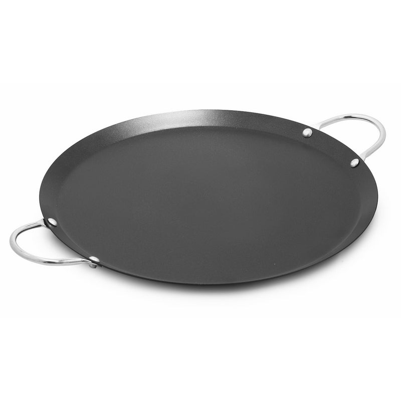 IMUSA USA IMU-52014 Round Carbon Steel Comal 11-Inch, Black