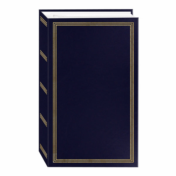 3-Ring Photo Album 504 Pockets Hold 4x6 Photos, Navy Blue