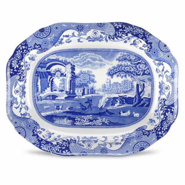 Spode Blue Italian Oval Platter