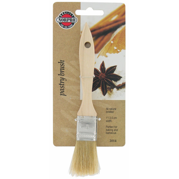 Norpro 2014 Pastry Brush, 1-Inch, Brown