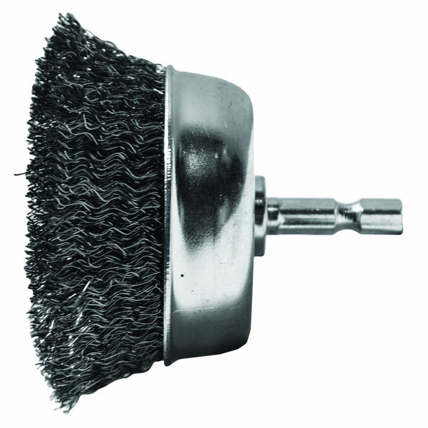 Century Drill and Tool 76221 Coarse Drill Cup Wire Brush, 2-3/4-Inch