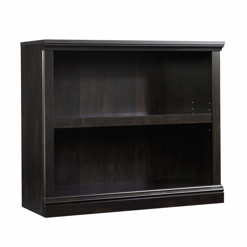 Sauder 414237 Select 2-Shelf Bookcase, Estate Black Finish