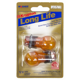 Wagner Lighting BP3157NALL Long Life Natural Amber Miniature Bulb - Card of 2
