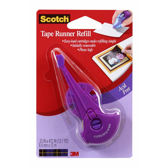 Scotch 017R-4 0.33-Inch by 403-Inch Tape Runner Refill