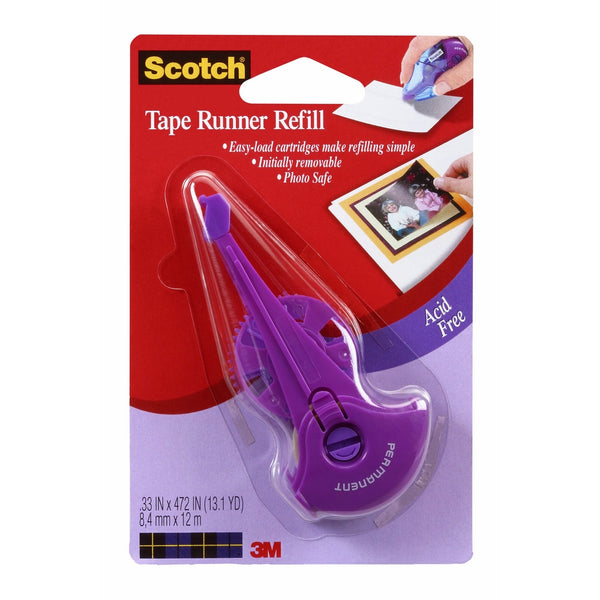 Scotch 017R-4 0.33-Inch by 403-Inch Tape Runner Refill