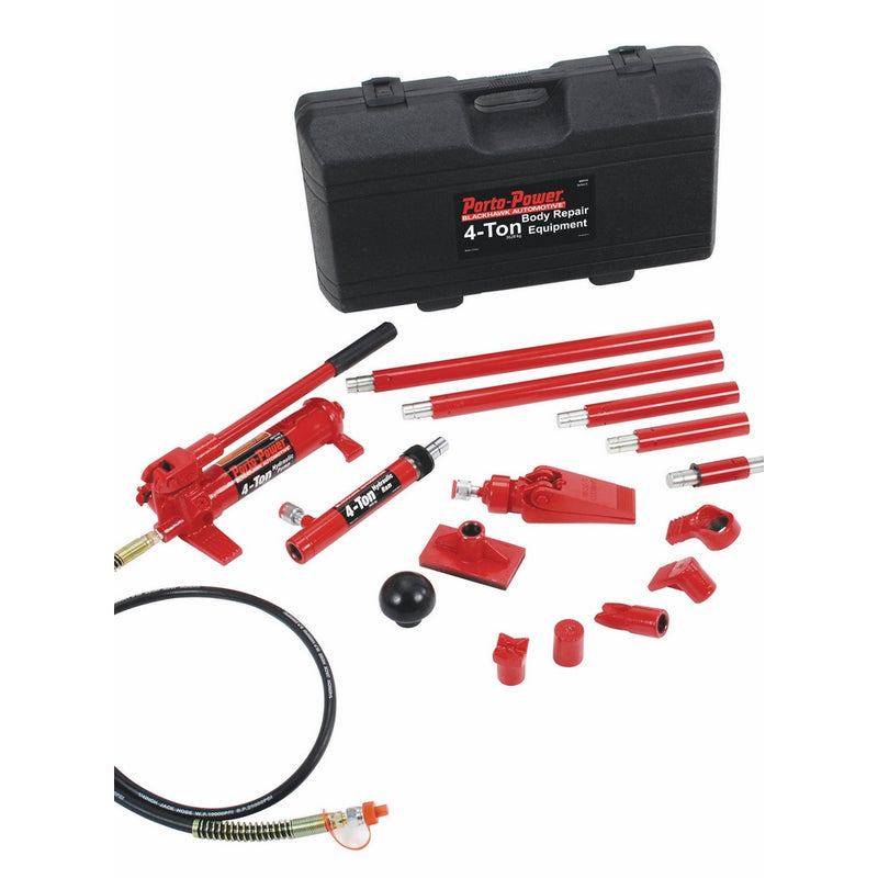 Blackhawk Automotive B65114 Porto-Power Hydraulic Collision Repair Kit - 4 Ton