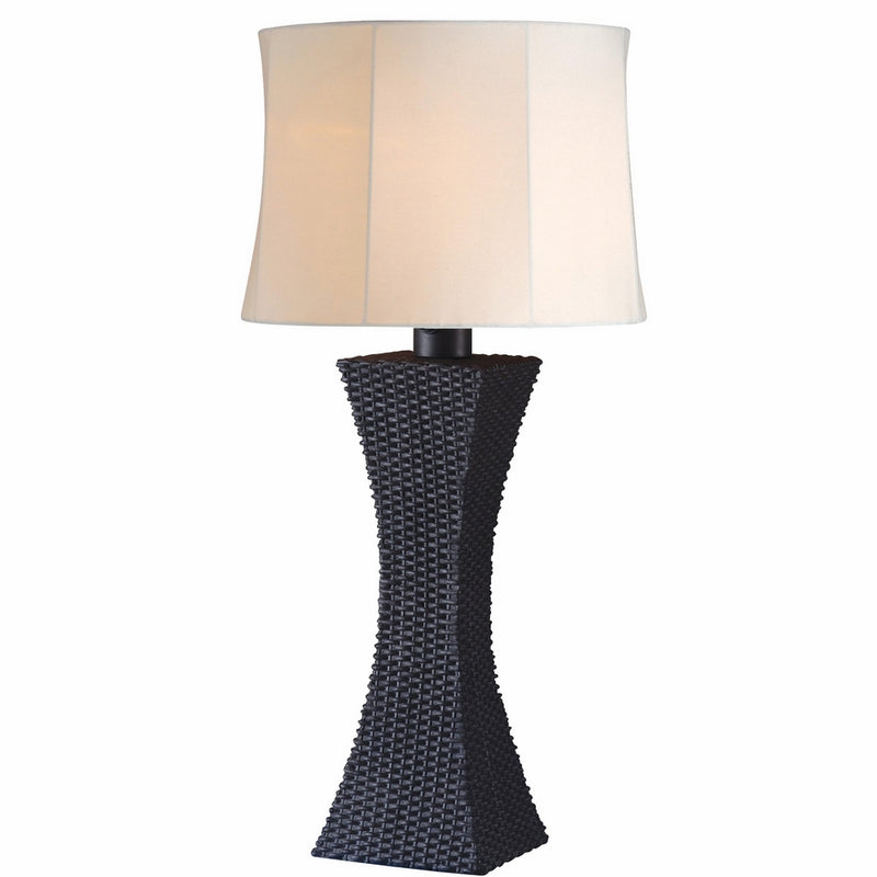 Kenroy Home 32204BRZ Weaver Outdoor Table Lamp