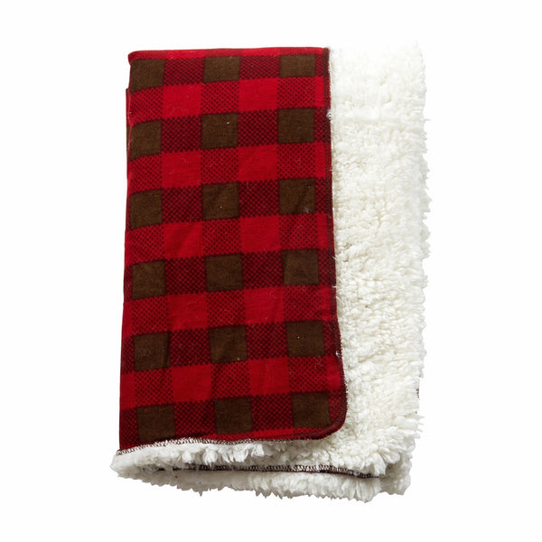 Trend Lab Northwoods Plush Receiving Blanket