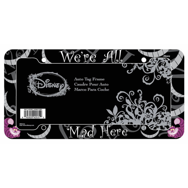 Chroma Graphics 42531 Plastic Cheshire Cat Were All Mad Here Frame