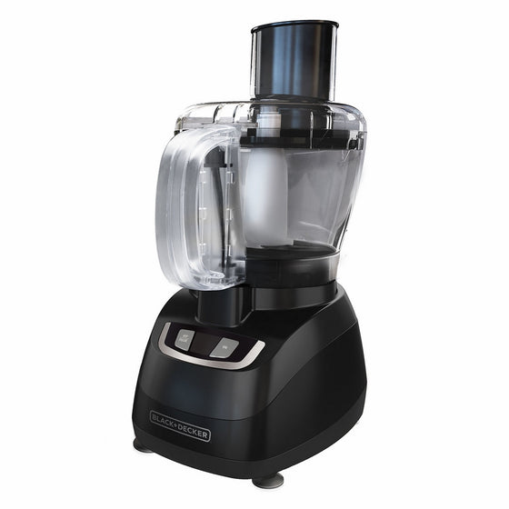 BLACKDECKER 8-Cup Food Processor, Black, FP1600B