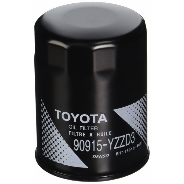 Toyota Genuine Parts 90915-YZZD3 Oil Filter 1/2 Case (QTY 5)