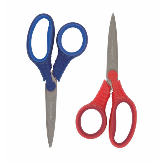 Schoolworks 5 Inch Pointed-tip Kids Scissors, 2 Pack, Color Received May Vary