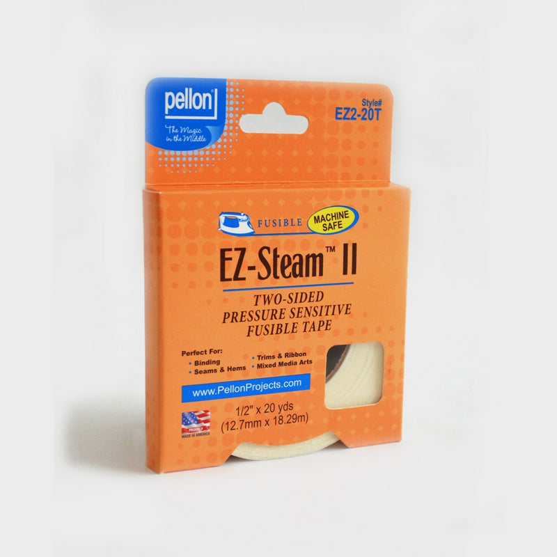 Pellon EZ Steam II 1/2"X20 Yards Tape-White