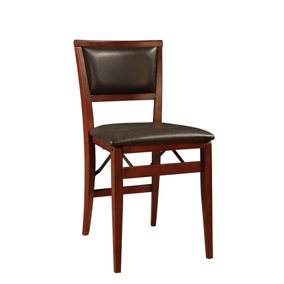 Linon Keira Pad Folding Chair, Set of 2