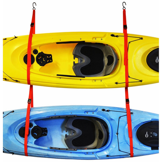 Malone Auto Racks SlingTwo Double Kayak Storage System