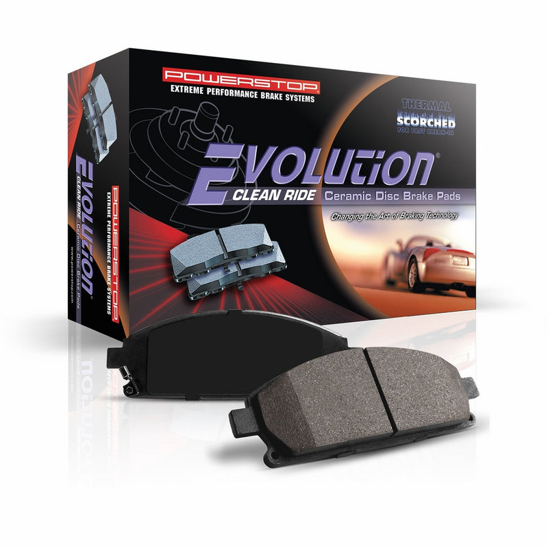 Power Stop 16-908 Front Z16 Evolution Clean Ride Ceramic Brake Pad Set