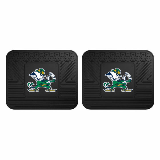 Fanmats 12265 Notre Dame Utility Mat - 2 Piece