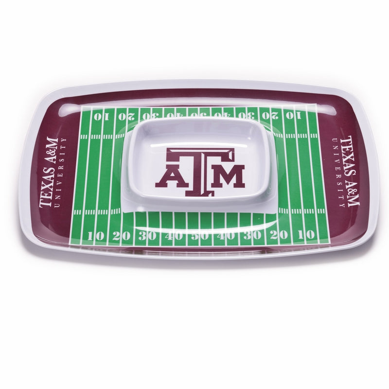 NCAA Texas A&M Aggies Melamine Chip and Dip Tray