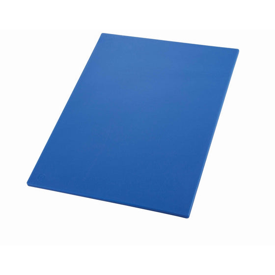 Winco Cutting Board, 12 by 18 by 1/2-Inch, Blue