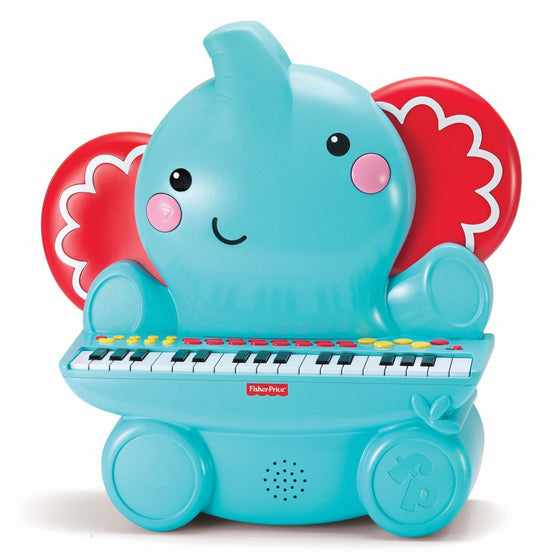 Fisher Price Music - Keyboard/Piano - Elephant - Great for Kids Play & Early Learning