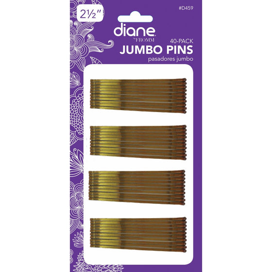 Diane Jumbo Bob Pins, Bronze, 40/card