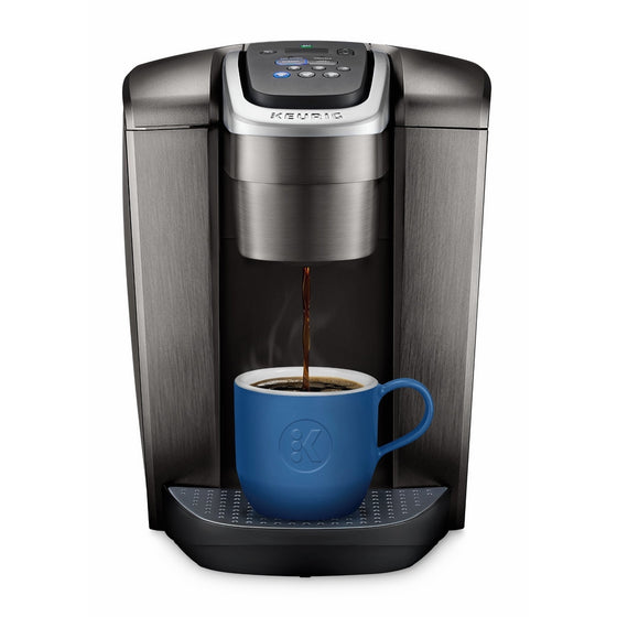 Keurig K-Elite K Single Serve K-Cup Pod Maker, with Strong Temperature Control, Iced Coffee Capability, 12oz Brew Size, Brushed Slate