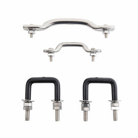 Smittybilt 7411 Windshield Tie Down Kit for 1955-1995 Jeep Wrangler CJ/YJ