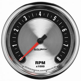 Auto Meter 1299 American Muscle 5" 10,000 RPM Tachometer Gauge
