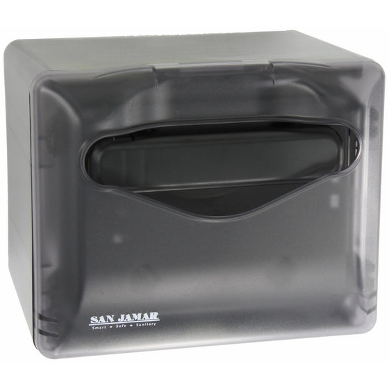 San Jamar H4005 Venue Table Top Fullfold Control Napkin Dispenser, 200 Capacity, Black Pearl