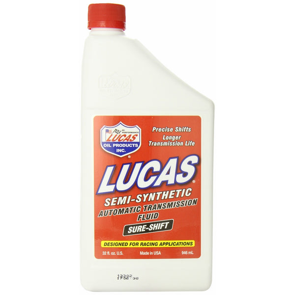Lucas Oil 10052-EACH Semi-Synthetic Automatic Transmission Fluid - 1 Quart