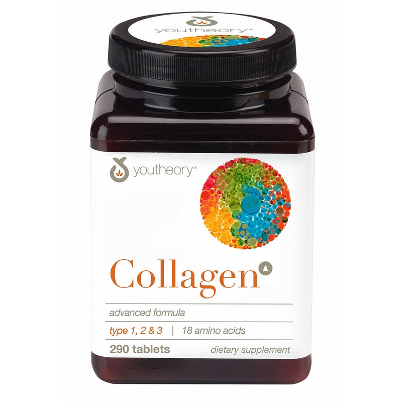 Youtheory Collagen Advanced with Vitamin C 290ct (1 Bottle)