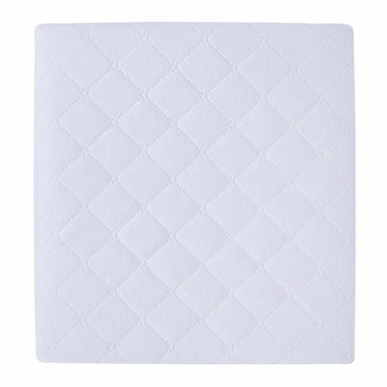 Carter's 2 Piece Protector Pad, Solid White, One Size